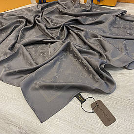 Хустка Louis Vuitton шовковый графітивий