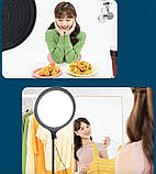 Кругла кільцева LED-лампа ZL-QP350 - 35 см., на штативі 210 см, 35 Вт. - для фото та відео, фото 8