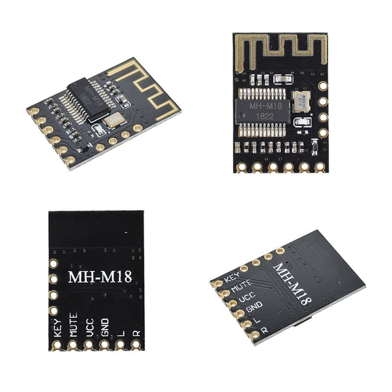 Модуль Bluetooth 4.2 MP3 аудіо приймач BLE M18, фото 1