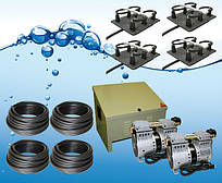 Донний аератор для озера до 2,4 га (24000м2)