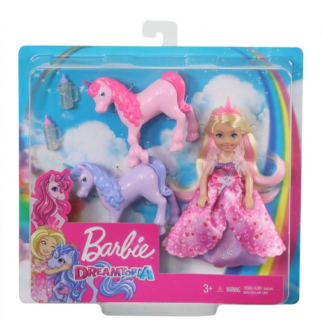 Лялька Челсі та єдинороги Barbie (фігурки) GJK17, фото 1