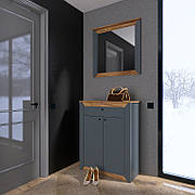 Передпокій Нордик-2 (модульна) Дуб крафт золотий + графіт