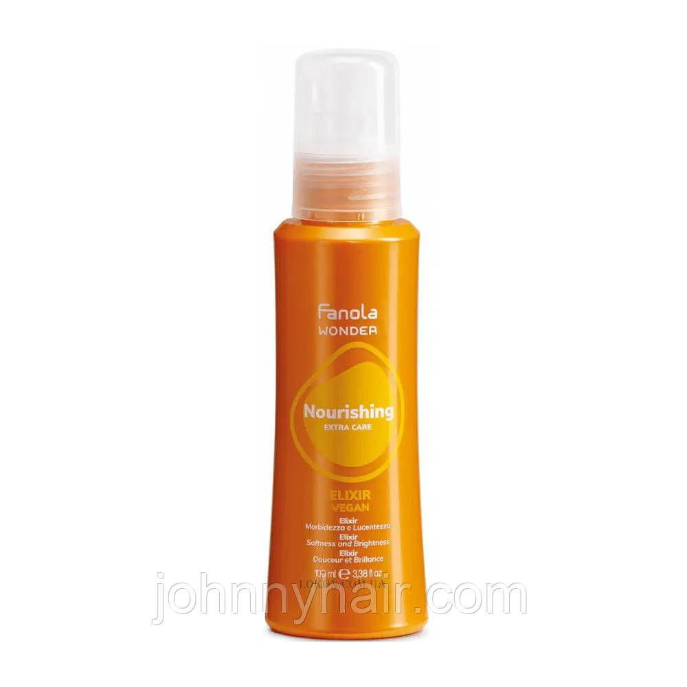 Еліксир для блиску і зволоження волосся Fanola Wonder Nourishing Elixir, 100 мл
