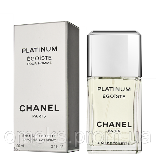 Чоловіча туалетна вода Chanel Ego Steste Platinum (вишуканий деревно-мускусний аромат) AAT