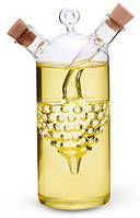 Ємність Fissman для олії 320мл hotdeal та оцту 50мл hotdeal (2 в 1), скляна