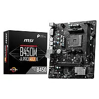 Материнская плата MSI B450M-A Pro Max II Socket AM4