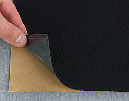 Антискрип М1 Чорний (37х100см), товщина: 1.0 мм, прокладочний матеріал Маделін