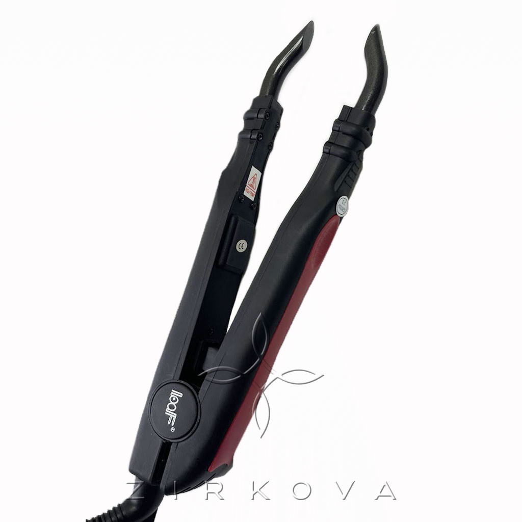 Професійний Апарат для Нарощування Волосся LOOF L-688 RED/BLACK