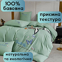 Шикарный комплект постельного белья износостойкий Постельное белье от производителя с бабочками