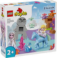 Конструктор LEGO DUPLO Disney Эльза и Бруни в Зачарованном лесу 31 деталь (10418)