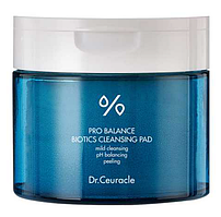 Очисні пади з пробіотиками та PHA і LHA кислотами Dr.Ceuracle Pro Balance Biotics Cleansing Pad 60 шт.