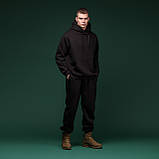 Спортивний костюм Ukrarmor Rush Hood&Pants однотонний. Чорний. Розмір S, фото 2