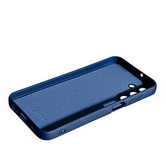 Силіконовий чохол Case SMTT (AA) для Samsung A15 Dark Blue