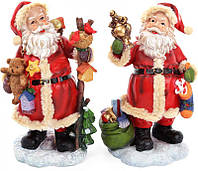Новорічна декоративна статуетка "Добрий Санта" 28см hotdeal
