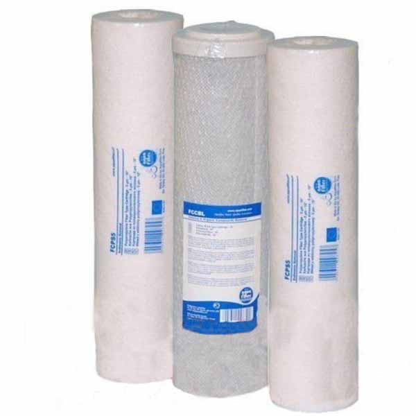 Комплект картриджей к питьевым системам Aquafilter (3шт), фото 1