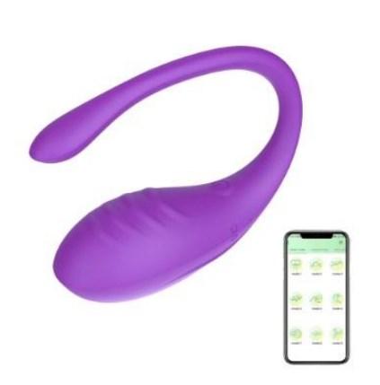 Вібратор міні Бездротовий Bluetooth для жінок, для пар з Bluetooth управлінням, дистанційним керуванням зі смартфону 10 режимів