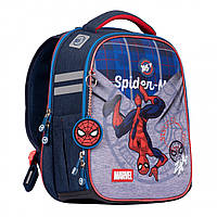 Рюкзак школьный каркасный с ортопедической спинкой YES H-100 Marvel Spiderman (552139)