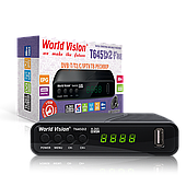 World Vision T645D2 FM H.265 HEVC - Т2 Тюнер DVB-T2/C + FM радіо