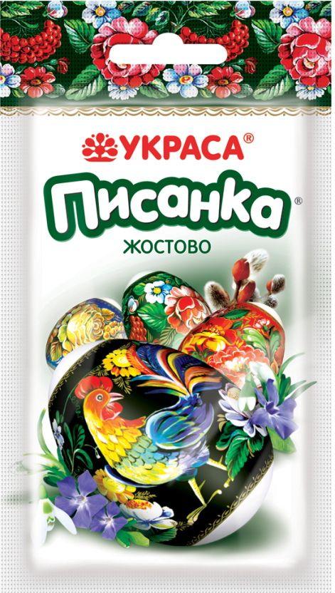 Термонаклейки набір "Писанка" - №16 "Жостово"