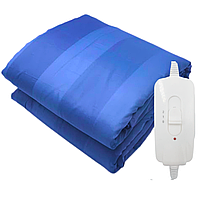 Электрическая простынь с подогревом Electric blanket 140х160 см Однозонное, 2 г. гарантии, Турция Водонепроникний чохол