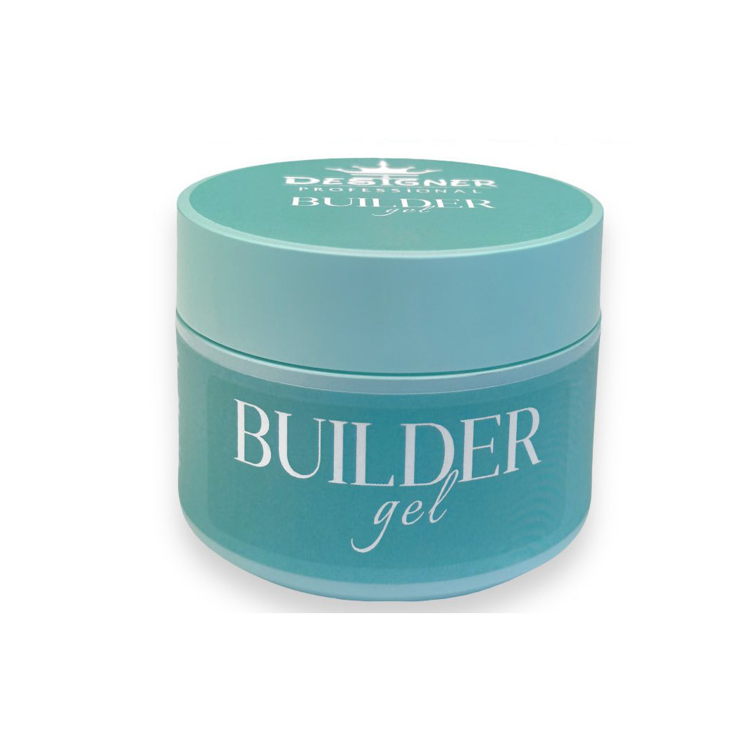 Гель Designer Professional Builder Gel для нарощування та зміцнення нігтів R8 Sesame Oil, 15 мл, фото 1