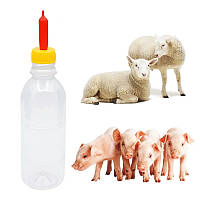 Соска силиконовая для поения козлят и ягнят с обычной пластиковой бутылки, Китай