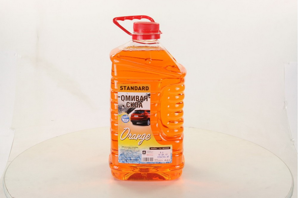 Омивач скла зимовий -12 STANDARD Orange оранж. (каністра 4л)  48021031061 зима