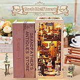 Бук Нук Grandfather’s Antique Store Book Nook DIY Інтерьерний конструктор DC01, фото 3