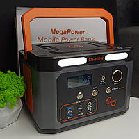 😎Портативна зарядна станція CN-300W (320 Вт/год, чиста синусоїда, 86400 mAh)