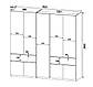 Шафа гардероб для одягу 2 метри зі штангами (202,1 см х 52 см х 200 см) | Майстер Форм Брайт, фото 3