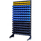 Стенд рекламний для запчастин 1800 мм, 135 ящиків, тип 3, органайзер для кріпильних матеріалів, ящики на стійці К П/С, фото 5