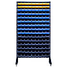 Стенд рекламний для запчастин 1800 мм, 135 ящиків, тип 3, органайзер для кріпильних матеріалів, ящики на стійці К П/С, фото 3