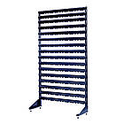 Стенд рекламний для запчастин 1800 мм, 135 ящиків, тип 3, органайзер для кріпильних матеріалів, ящики на стійці К П/С, фото 4