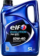 Моторное масло Elf Evolution 700 STI 10W-40 5 л масло для авто масло для дизельных двигателей полусинтетика