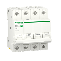 Автоматический выключатель 4P 40A C 6kA Schneider Electric Resi9 R9F12440