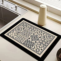 Протиковзкий килимок для сушіння посуду Kitchen Drying Mat 40x50 см