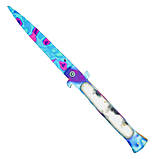 Дерев'яний Дитячий ніж "СТИЛЕТ TIE-DYE" з STANDOFF 2, іграшкова зброя, фото 2