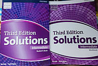 Solutions 3rd Edition Intermediate. { students book+ workbook}