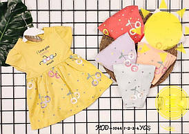 Плаття дитяче ВІШЕНКИ для дівчинки розмір 1-4 роки, колір уточнюйте під час замовлення