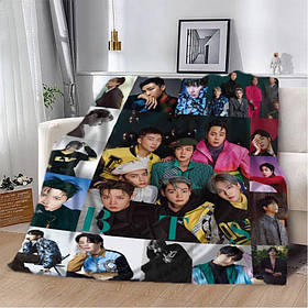 Плед 3D BTS №2 11612 160х200 см