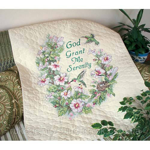 03232 "Serenity Hummingbird Quilt" набір для вишивання DIMENSIONS