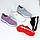 Сірі легкі текстильні жіночі кросівки у стразах колір на вибір доступна ціна, фото 9
