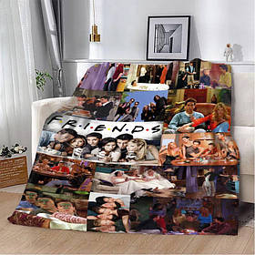 Плед 3D FRIENDS 12288 160х200 см