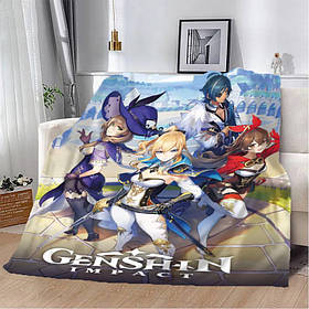 Плед 3D Genshin impact 12315 160х200 см