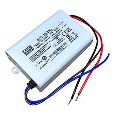 Блок живлення драйвер Mean Well 25W 25~70V 350mA APC-25-350