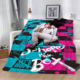 Плед 3D J hopе BTS 13298 160х200 см