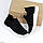 Чорні легкі текстильні жіночі кросівки у стразах на білій підошві колір на вибір, фото 8