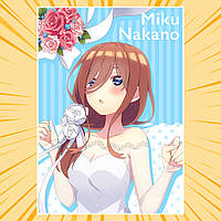 Плакат А3 Аніме 5-toubun no Hanayome / П'ять наречених 016