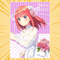 Плакат А3 Аніме 5-toubun no Hanayome / П'ять наречених 017