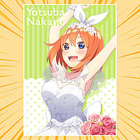 Плакат А3 Аніме 5-toubun no Hanayome / П'ять наречених 018